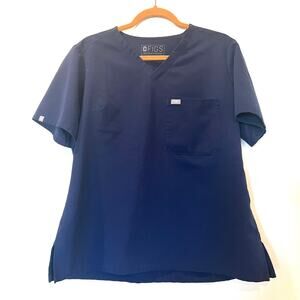 FIGS Catarina Scrub Top Navy Large Doctor Nurse